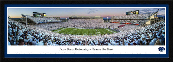 Penn State Football - Sunset - Select Frame - 757 Sports Collectibles