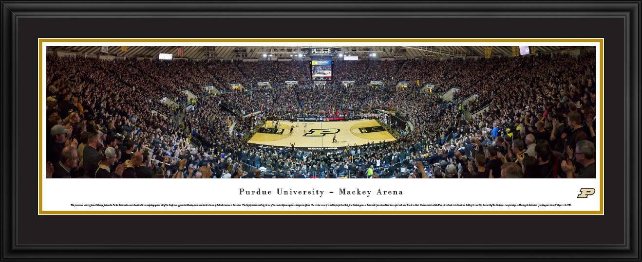 Purdue Basketball - Black Out - Deluxe Frame - 757 Sports Collectibles