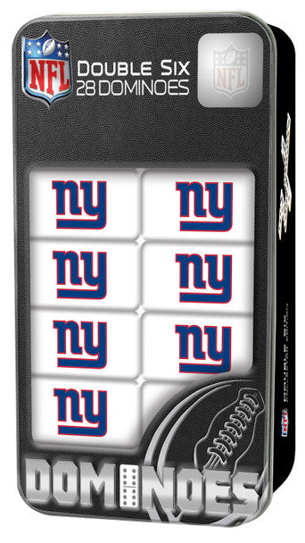 NFL New York Giants 28 Piece Dominoes - 757 Sports Collectibles