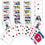 Texas Rangers MLB Playing Cards - 54 Card Deck