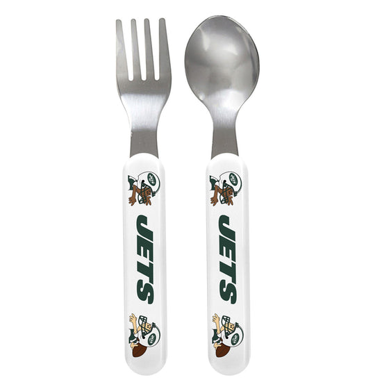 New York Jets NFL Baby Fanatic Fork & Spoon Set