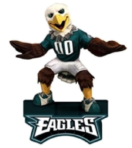 Preorder - NFL Philadelphia Eagles 12" Mascot Statue - Ships in August