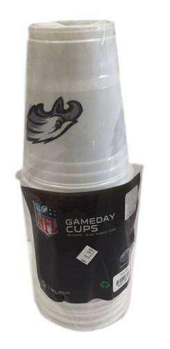 NFL Philadelphia Eagles Plastic Game Day Solo Cups (18 pack - 18 oz) - 757 Sports Collectibles