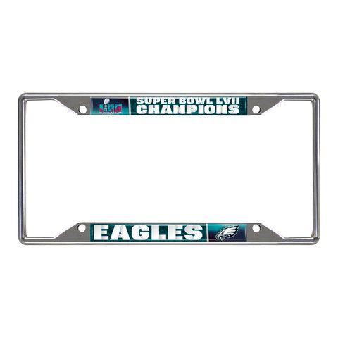 Philadelphia Eagles Super Bowl LVII License Plate Frame