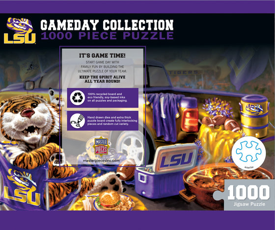 LSU Tigers Gameday - 1000 Piece NCAA Sports Puzzle