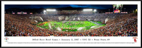 USC Trojans - 2017 Rose Bowl Champions - Standard Frame - 757 Sports Collectibles