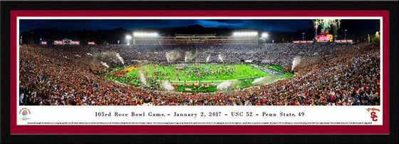 USC Trojans - 2017 Rose Bowl Champions - Select Frame - 757 Sports Collectibles