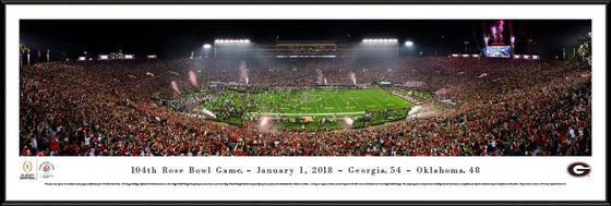 Georgia Bulldogs - 2018 Rose Bowl Champions - Standard Frame - 757 Sports Collectibles