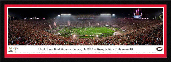 Georgia Bulldogs - 2018 Rose Bowl Champions - Select Frame - 757 Sports Collectibles