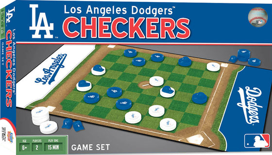 Los Angeles Dodgers Checkers MLB Board Game
