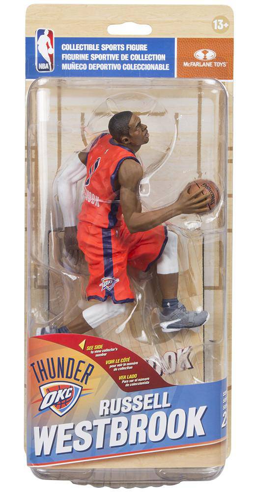 Oklahoma City OKC Thunder Russell Westbrook McFarlane NBA 29 Figure Figurine Statue - 757 Sports Collectibles