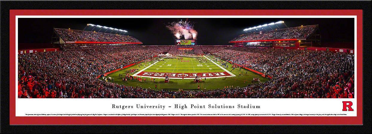 Rutgers Football - Select Frame - 757 Sports Collectibles