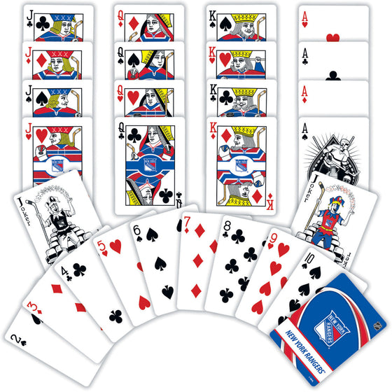 New York Rangers NHL Playing Cards - 54 Card Deck