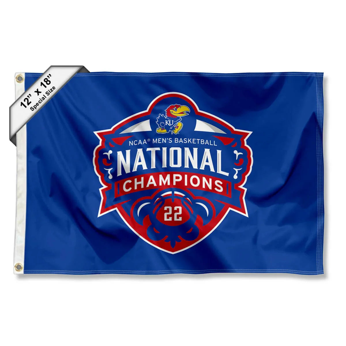 Kansas KU Jayhawks Basketball 2022 National Champions Final Boat Yacht Nautical - 757 Sports Collectibles