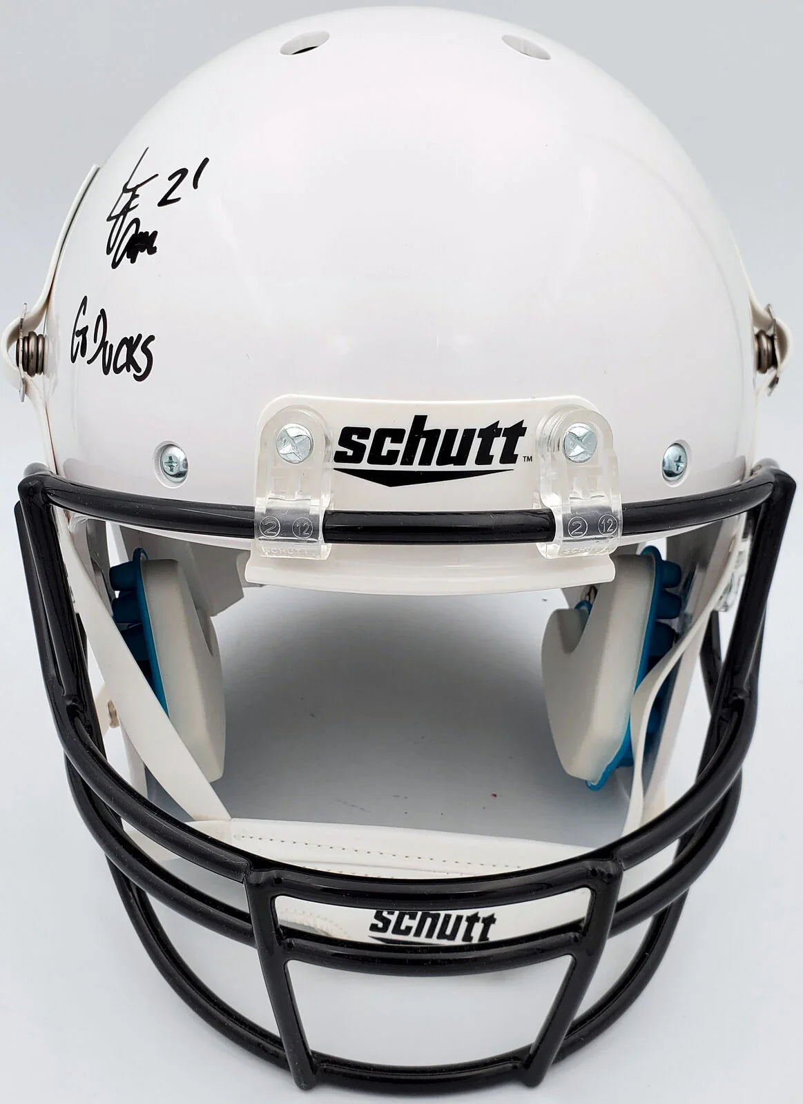 LaMichael James Signed Auto Oregon White Full Size Helmet Go Ducks PSA COA - 757 Sports Collectibles