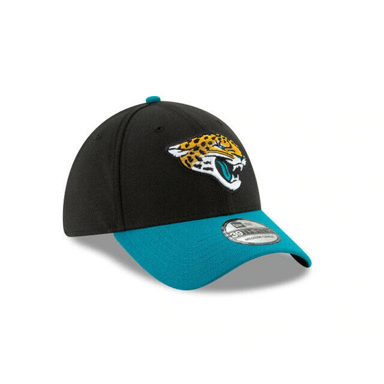Jacksonville Jaguars New Era NFL "Team Classic" 39THIRTY Flex Hat - Black/Teal - 757 Sports Collectibles