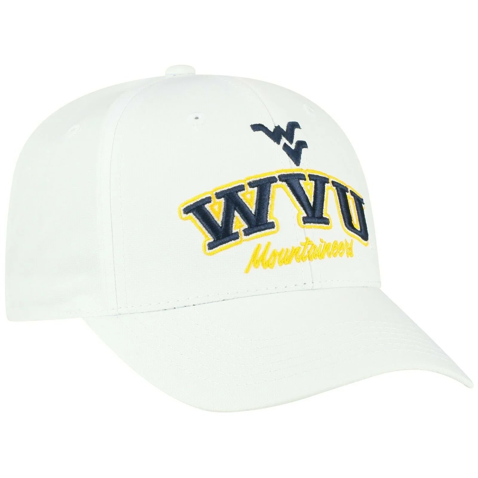 West Virginia Mountaineer Hat Cap Lightweight Moisture Wicking Golf Hat Snapback