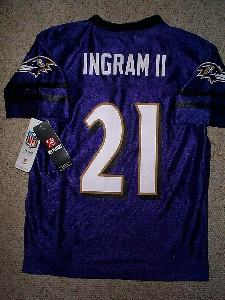 Nike Ravens Jersey - Ingram - Youth Medium