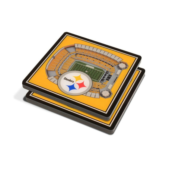 Pittsburgh Steelers NFL - 3D Stadium Coasters