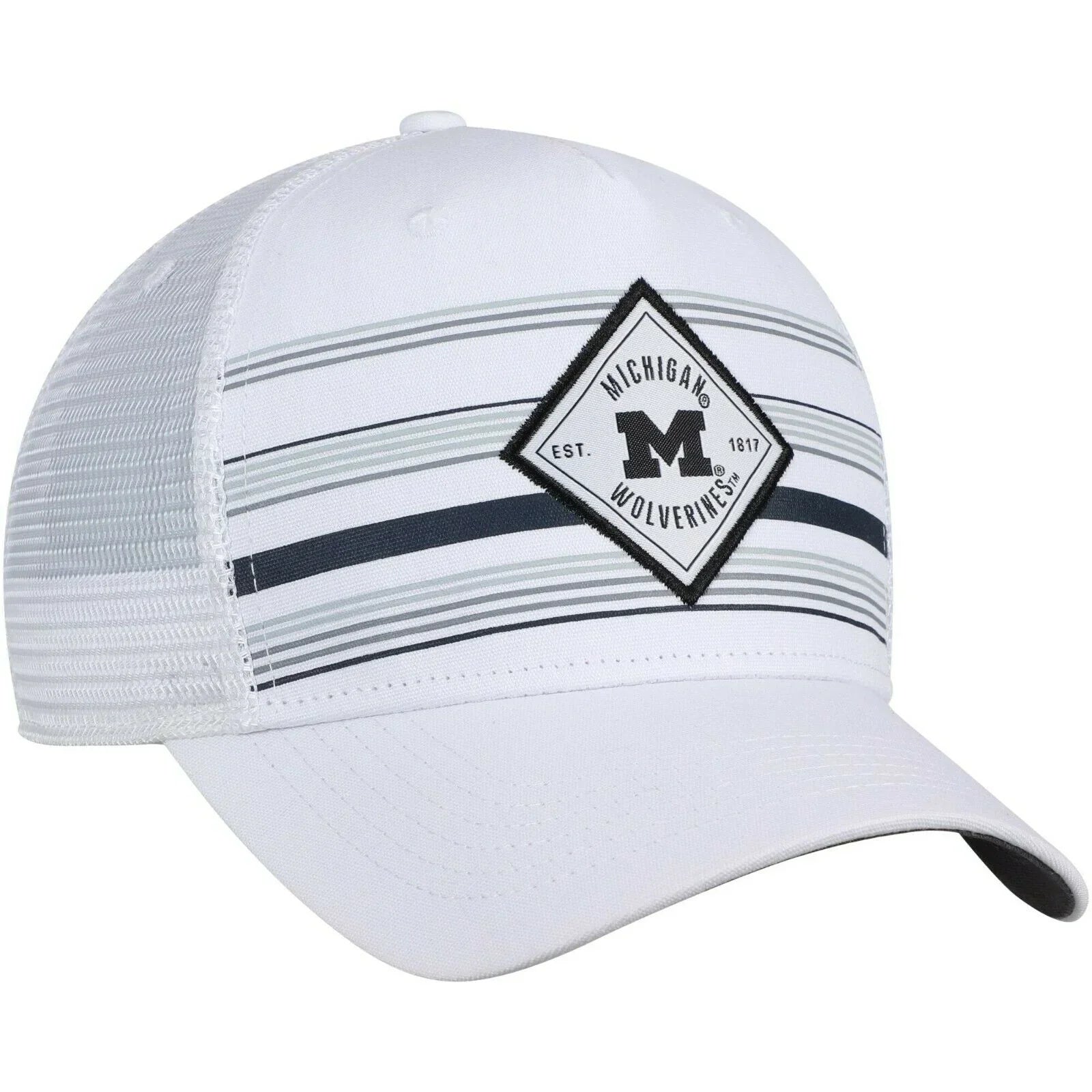 Michigan Wolverines Hat Cap Snapback Trucker Mesh Adjustable Licensed NWT