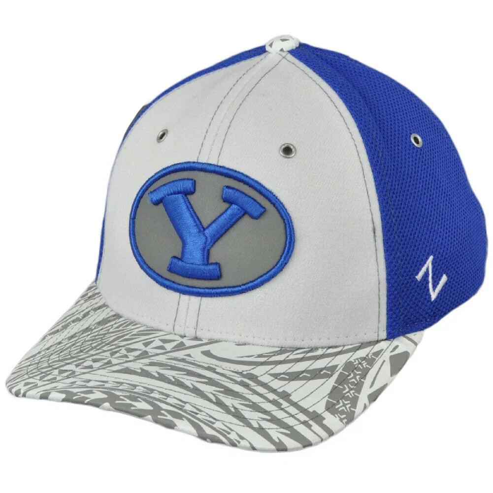 NCAA Zephyr Brigham Young Cougars Flex Fit Medium Large TOA Collection Hat Cap