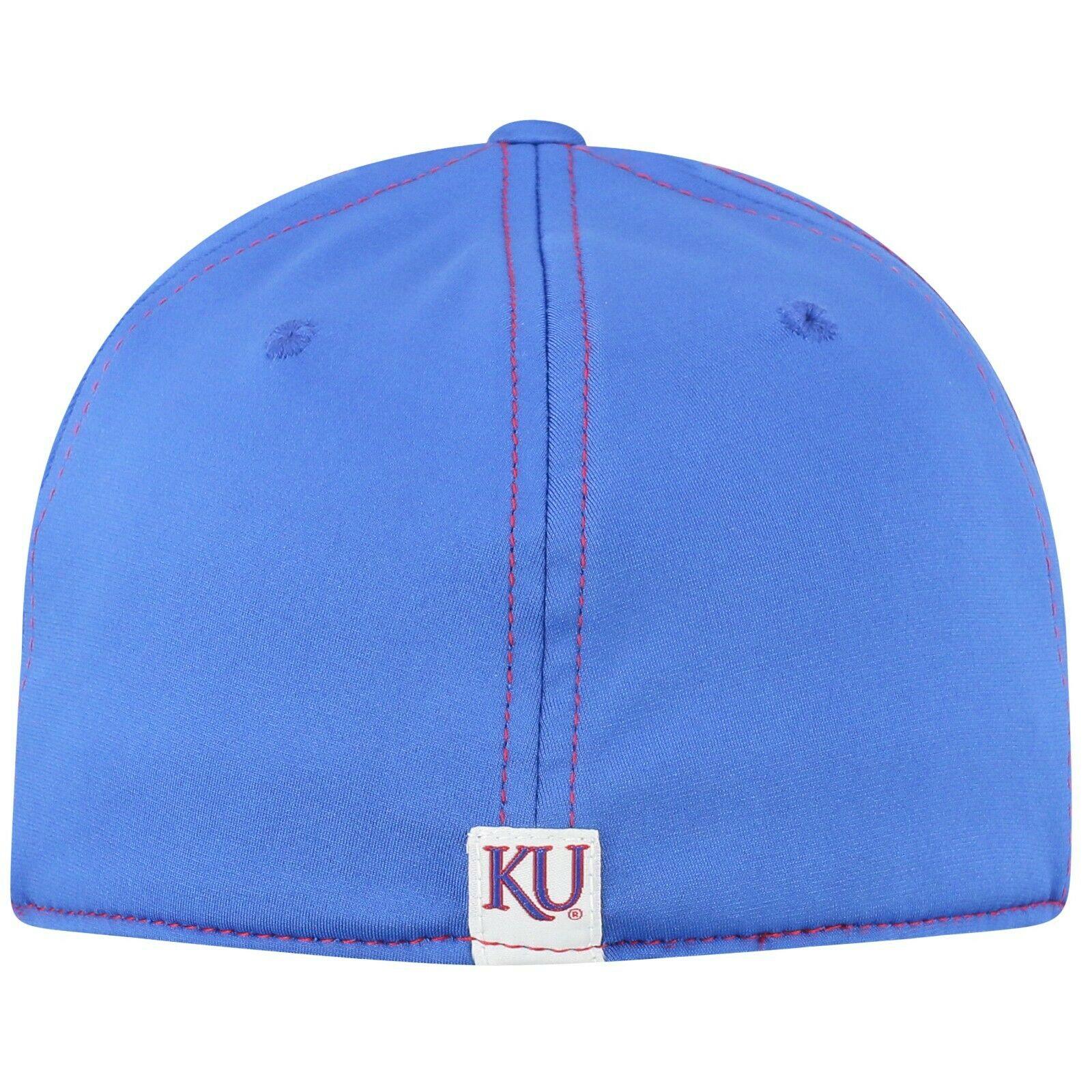 Kansas Jayhawks Hat Cap Lightweight Moisture Wicking One Fit Flex New With Tags