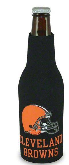 NFL Cleveland Browns Bottle Suit Koozie Holder Cooler - 757 Sports Collectibles