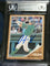 CHRISTIAN YELICH MARLINS SIGNED 2011 TOPPS HERITAGE MINORS CARD BAS SLABBED
