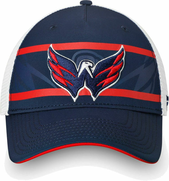 Washington Capitals Authentic PRO Second Season Trucker Snapback Adjustable Hat