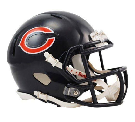Chicago Bears NFL Speed Mini Helmet - 757 Sports Collectibles