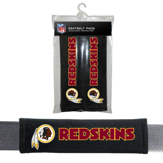 NFL Washington Redskins Seat Belt Pad (Pack of 2) - 757 Sports Collectibles
