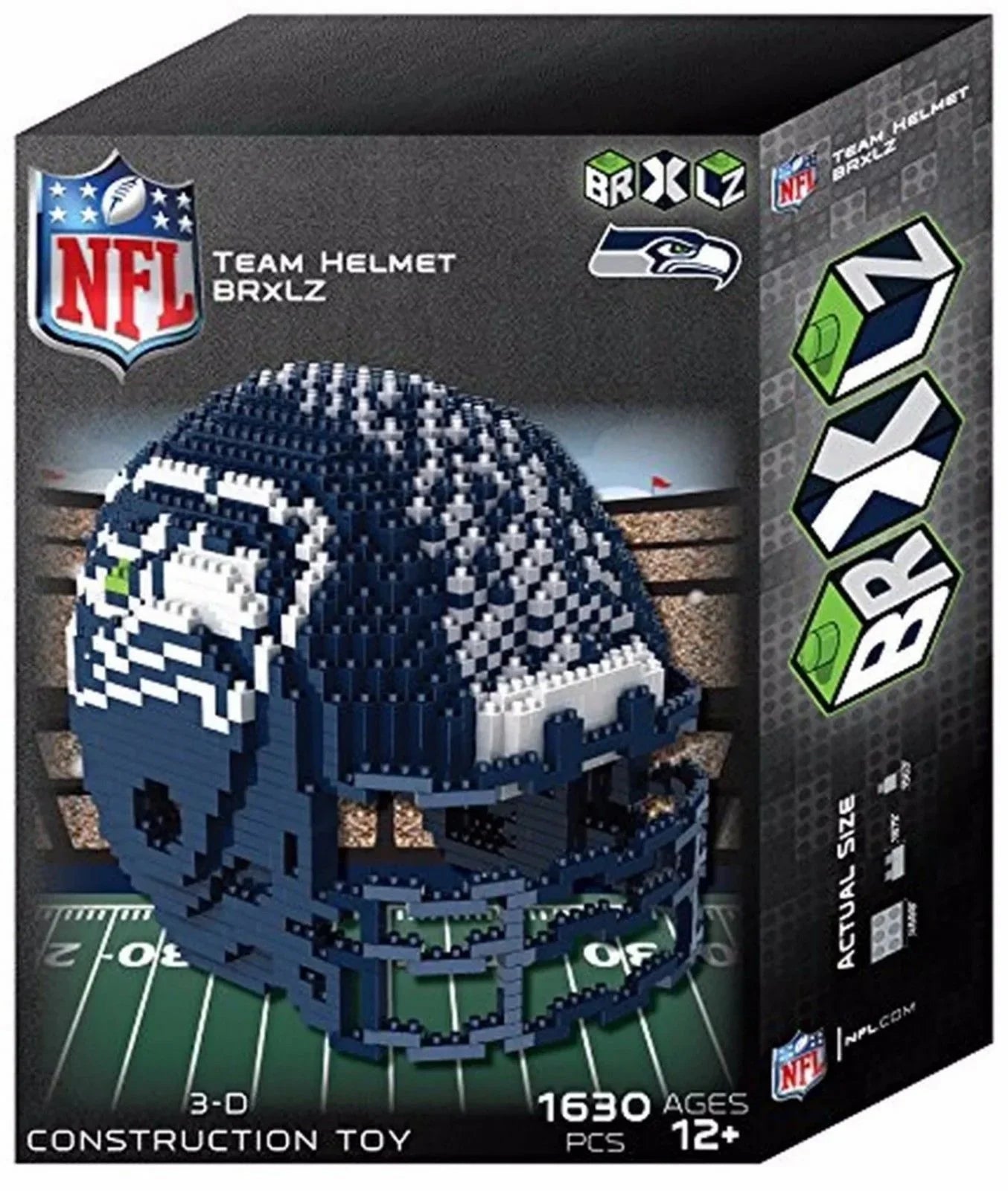 NFL BRXLZ Team Helmet 3-D Construction Block Set, PICK YOUR TEAM, Free Ship!