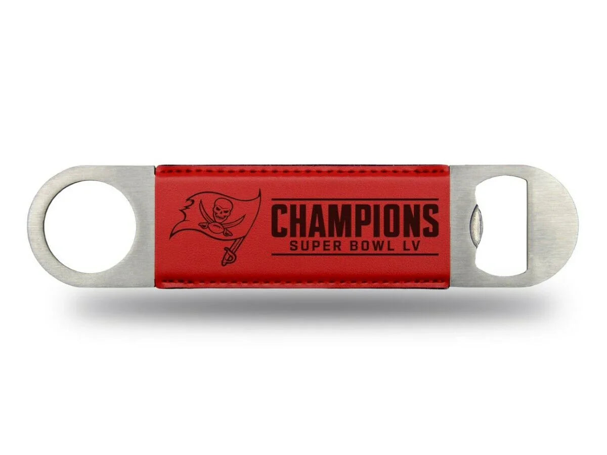 Tampa Bay Buccaneers 2020-2021 Super Bowl LV Champions Bottle Opener Bar Key