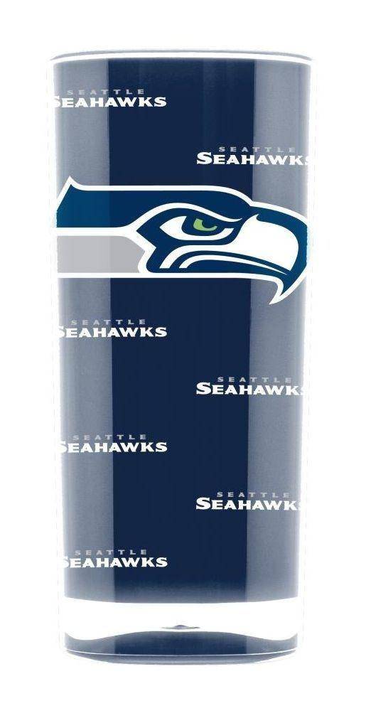 NFL Seattle Seahawks 16oz Square Insulated Acrylic Tumbler - 757 Sports Collectibles