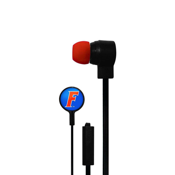 Florida Gators Big Logo Earbud Headphones with Microphone - 757 Sports Collectibles