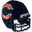 NFL BRXLZ Team Helmet 3-D Construction Block Set, PICK YOUR TEAM, Free Ship! (Chicago Bears)