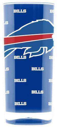 NFL Buffalo Bills 16oz Square Insulated Acrylic Tumbler - 757 Sports Collectibles
