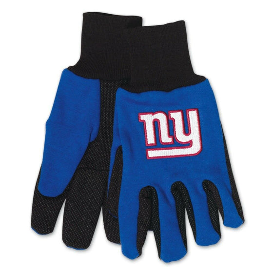 NFL-Wincraft NFL Two Tone Cotton Jersey Gloves- Pick Your Team - FREE SHIPPING (New York Giants)