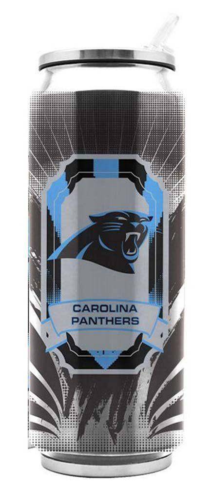 Carolina Panthers Stainless Steel Thermo Can - 16.9oz - Tumbler Mug Coffee - 757 Sports Collectibles