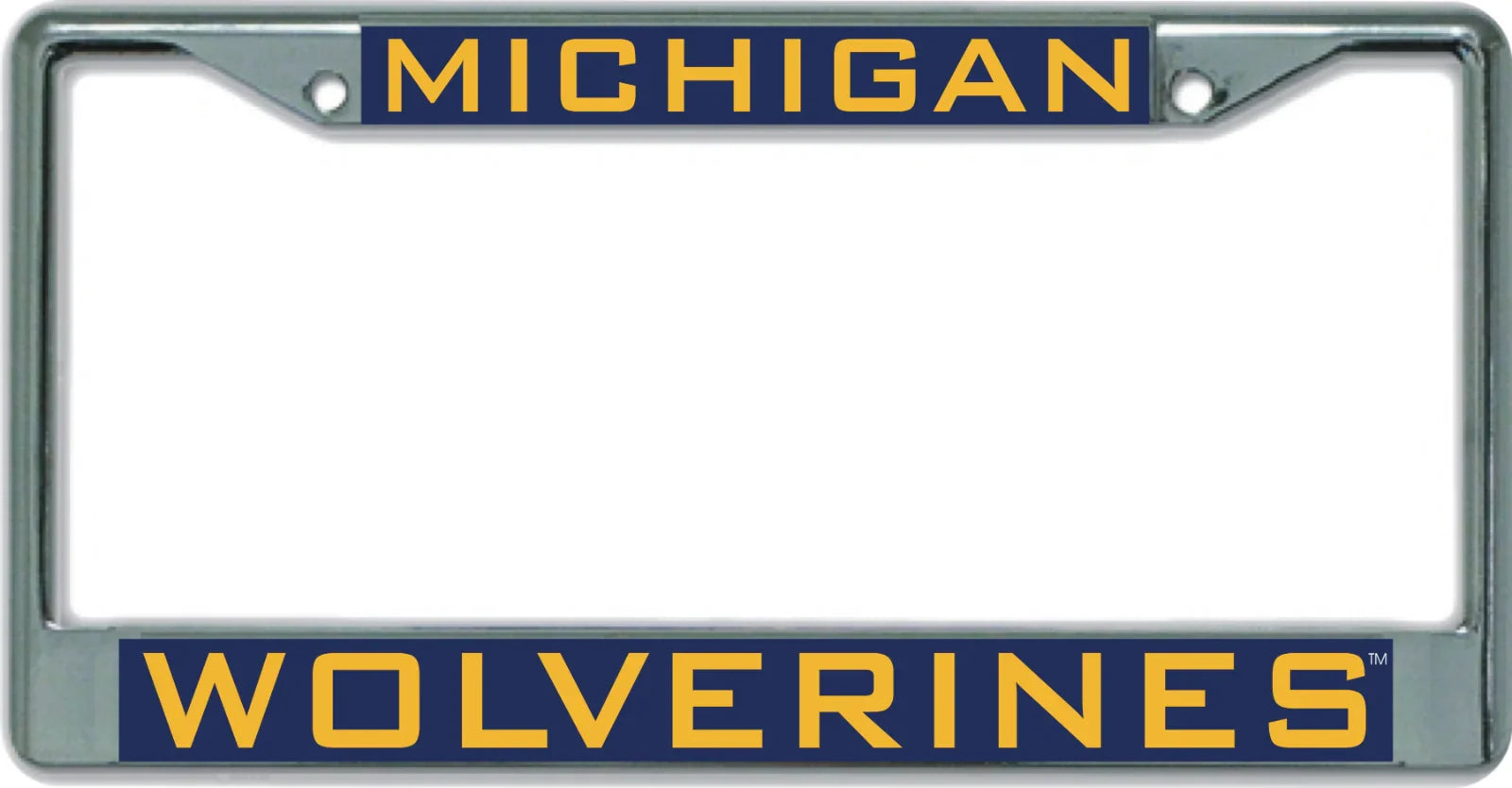 License Plate Frame - Wolverines - Wincraft