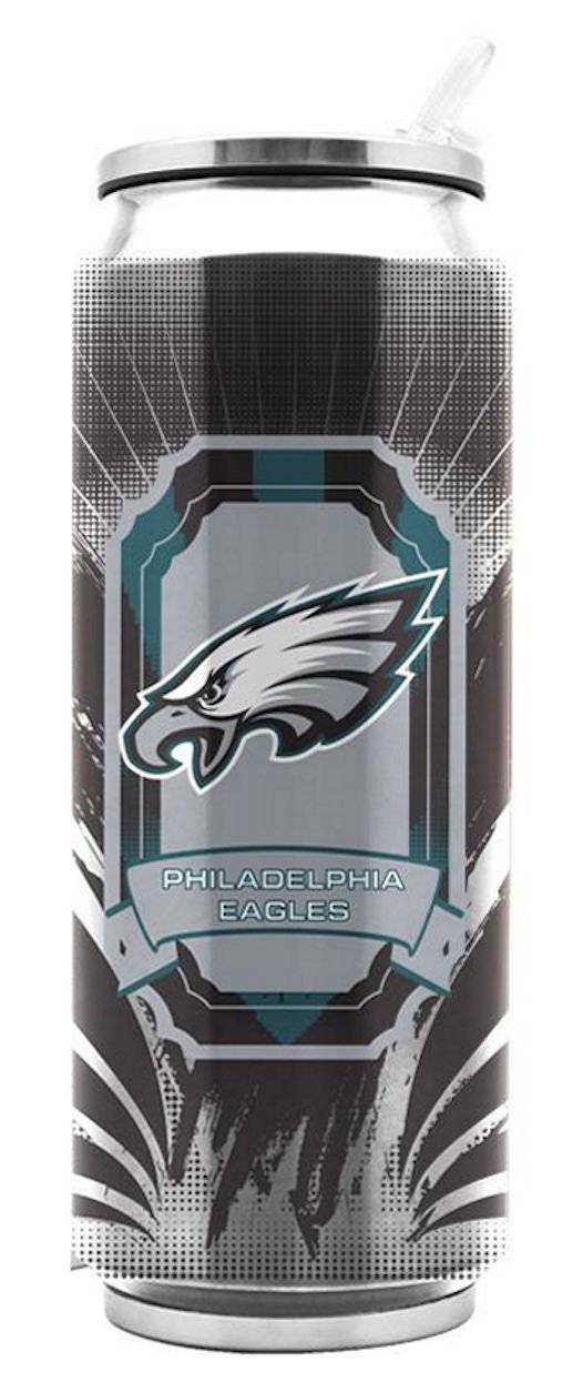 Philadelphia Eagles Stainless Steel Thermo Can - 16.9oz - Tumbler Mug Coffee - 757 Sports Collectibles