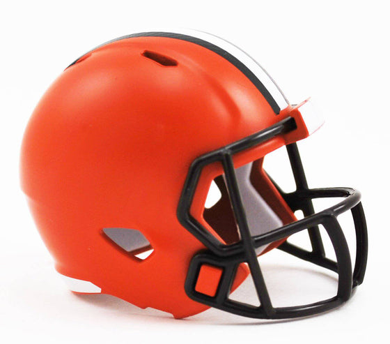 NFL Cleveland Browns Mini Micro Pocket Pro Speed Helmet - 757 Sports Collectibles