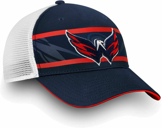 Washington Capitals Authentic PRO Second Season Trucker Snapback Adjustable Hat