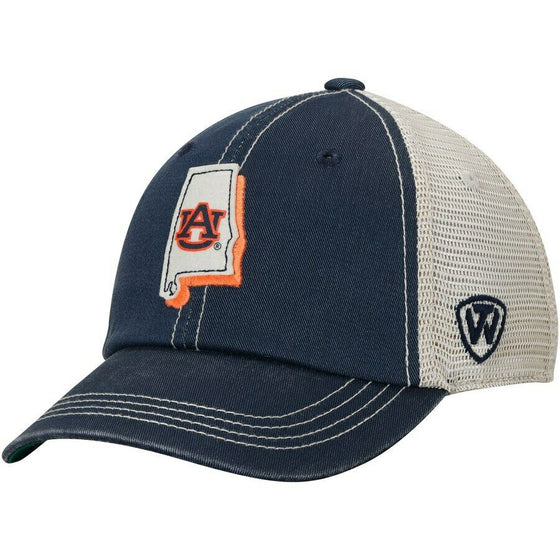 Auburn Tigers Hat Cap Snapback Trucker Mesh One Size Fits Most Brand New - 757 Sports Collectibles
