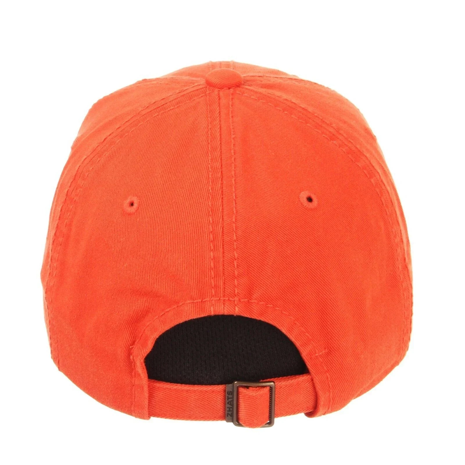 Clemson Tigers Hat Cap Washed Cotton Adjustable Strap With Buckle NWT