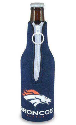 NFL Denver Broncos Bottle Suit Koozie Holder Cooler - Navy - 757 Sports Collectibles