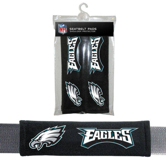 NFL Philadelphia Eagles Seat Belt Pad (Pack of 2) - 757 Sports Collectibles
