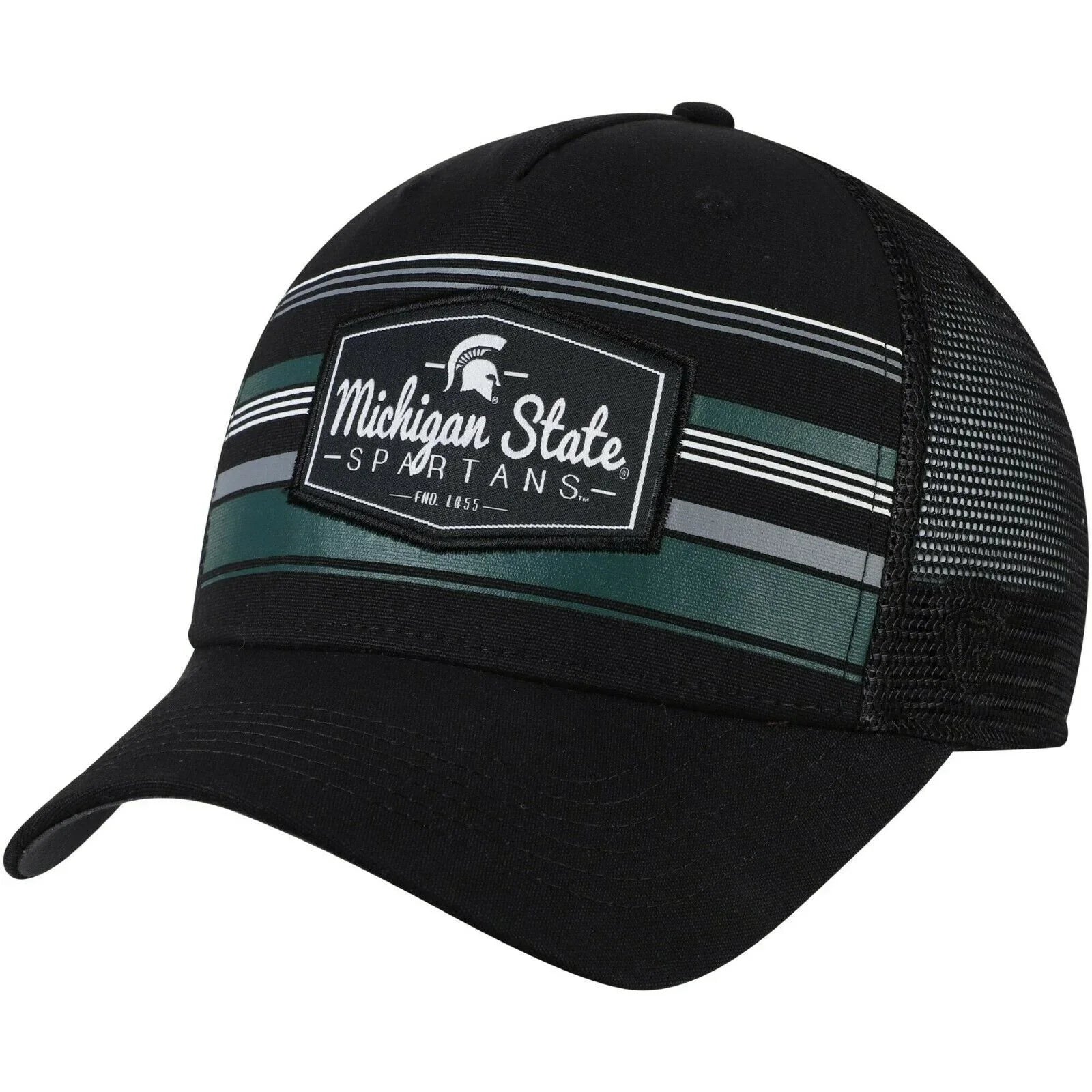 Michigan State Spartans Hat Cap Snapback Trucker Mesh One Size Fits Most NWT