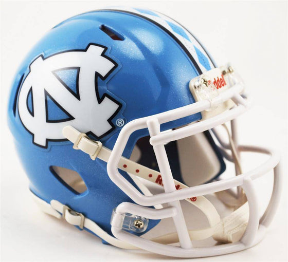 NCAA North Carolina UNC Tarheels 2015 Replica Speed Mini Helmet - 757 Sports Collectibles