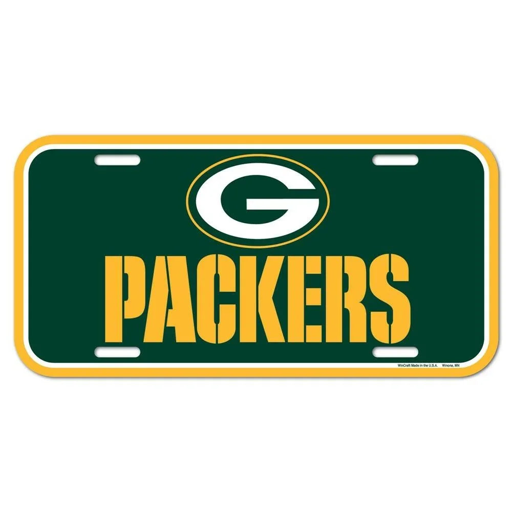 Wincraft - NFL - Plastic License Plate - Pick Your Team - FREE SHIP